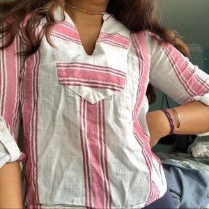 hippie peasant blouse